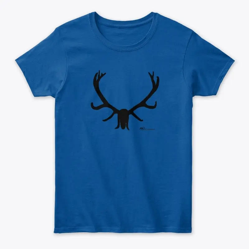 Bull Elk Silhouette